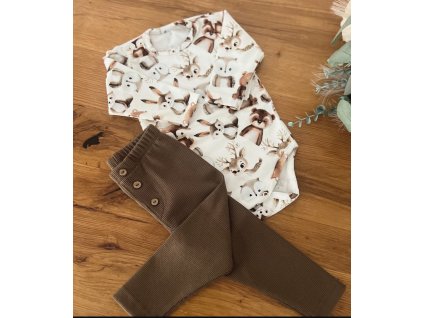 Zvieratkový komplet body a legíny