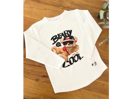 Bavlnené biele tričko