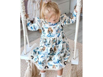 Bavlnené šaty princezné