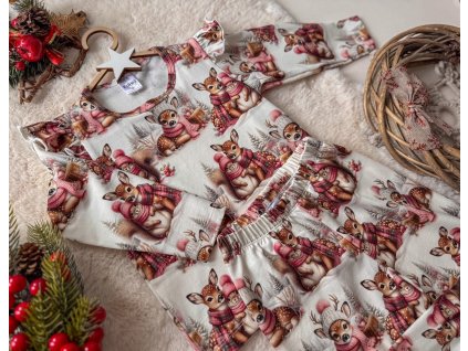 Srnčekové pyžamko