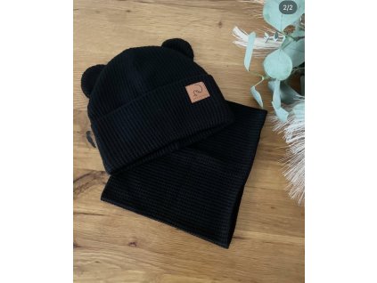 Zimný komplet čierny