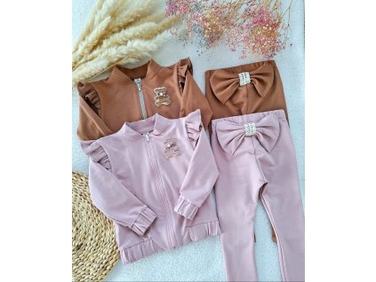 Bavlnené súpravy - mikinka a legínky