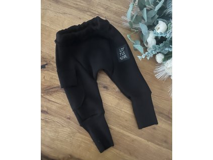 🖤Zateplené tepláky Little Star