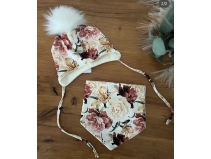 Zimný Kvetovaný komplet