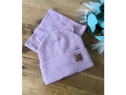 Zimný ružový komplet