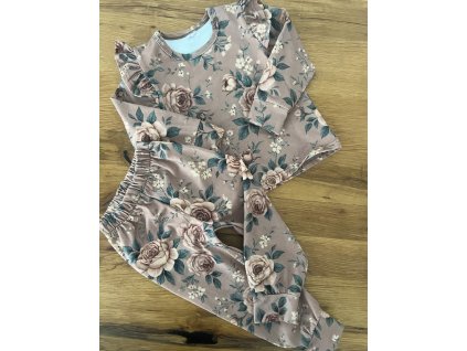 Bavlnené Kvetované pyžamko ZULA