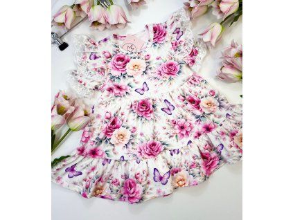 🌸Luxusné bavlnené šaty