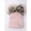 Zimná čiapka ružová