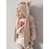 Zateplená mikinka Bunny - béžová
