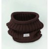 Zimný nákrčník čokoládový