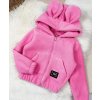 Zateplená Handmade mikinka ružová