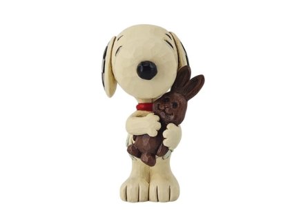 PEANUTS - Snoopy with a Chocolate Bunny (Mini)