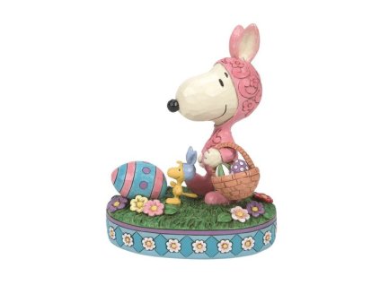 PEANUTS - Snoopy and Woodstock in Bunny Suits