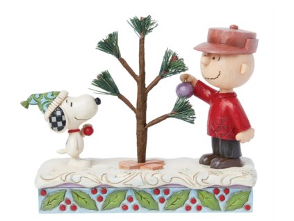 PEANUTS - Snoopy & Charlie Brown Christmas Tree