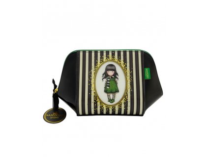 763GJ02 Gorjuss Classic Stripe Large Structured Accessory Case The Hatter 1 WR