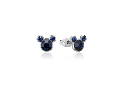 Disney Couture Kingdom Mickey Mouse Birthstone Earrings December SPE032