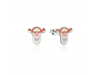 Disney Couture Kingdom Winnie Pooh ECC Tigger Stud Earrings SPE105