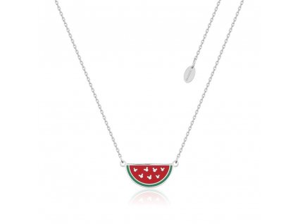 Disney Couture Kingdom Stainless Steel Mickey Mouse Watermelon Necklace SPN130