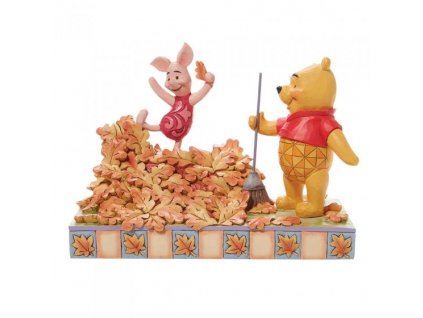 Disney Traditions - Jumping into Fall (Piglet and Pooh)