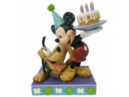 Disney Traditions - Happy Birthday Pal (Pluto and Mickey)