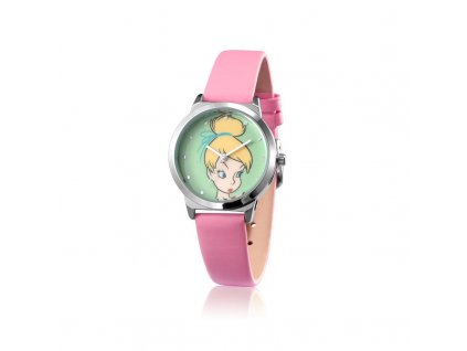 Disney Couture Kingdom Tinker Bell Pink Strap Stainless Steel Analogue Watch SPW034 800x