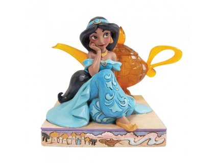 Disney Traditions - Jasmine with Genie Lamp