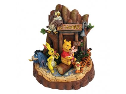Disney Traditions - Winnie The Pooh (Carved by Heart)