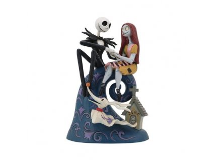 Disney Traditions - Nightmare (Jack, Sally, Zero and his Gravestone)