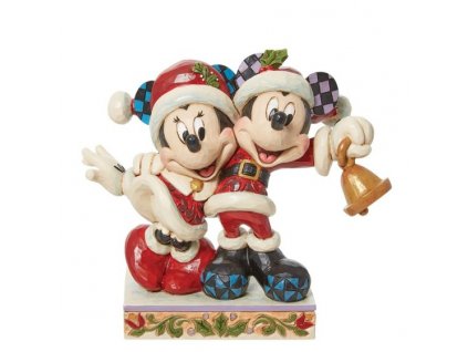 Disney Traditions - Mickey & Minnie Mouse Santa