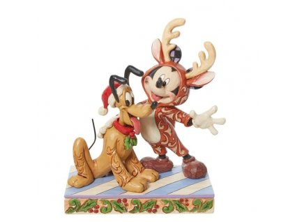 Disney Traditions - Mickey & Pluto (Christmas)