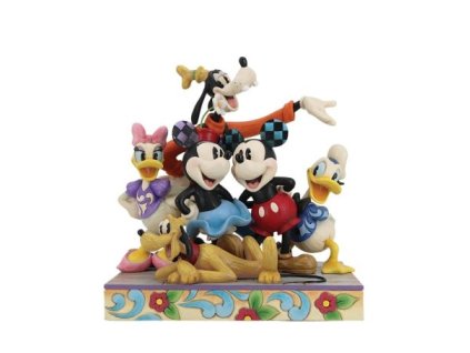 Disney Traditions - Mickey Mouse & Friends Group (Mickey, Minnie, Donald, Goofy, Pluto, and Daisy)