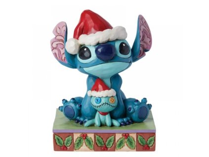 Disney Traditions - Santa Stitch with Scrump