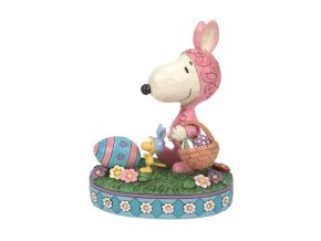 PEANUTS - Snoopy and Woodstock in Bunny Suits
