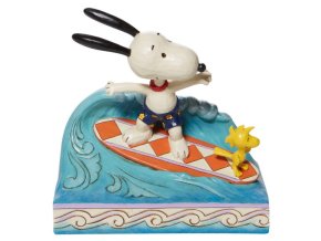 PEANUTS - Snoopy and Woodstock Surfing