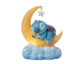 Disney Traditions - Sweet Dreams (Stitch & Scrump On Light-up Moon)