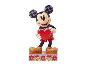 Disney Traditions - A Love Note (Mickey With Personalised Heart)