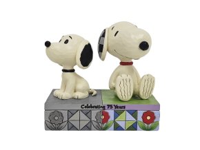 PEANUTS - I Remember You (1950's Vs Modern Snoopy Figurine)