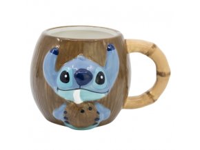 dolomite 3d mug 11 oz in gift box stitch coconut