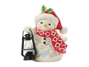 Twinkle Bright (Snowman With Oversized Lantern)