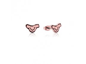 Disney The Lion King Simba Head Stud Earrings Rose Gold DLRE240 400x