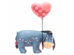 Disney Traditions - Eeyore with a Heart Balloon