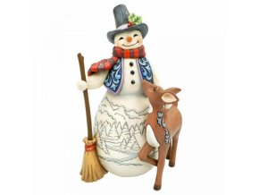 Snowman and Deer (4th in Snowman and Friends Series)