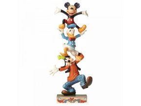 Disney Traditions - Teetering Tower (Goofy, Donald Duck and Mickey Mouse)