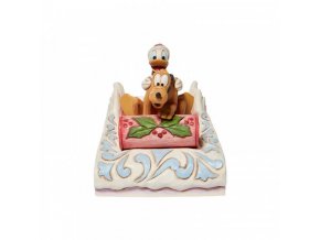 Disney Traditions - A Friendly Race (Donald & Pluto Sledding)