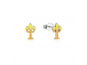 Disney Beauty and the Beast Lumiere Stainless Steel Couture Kingdom Stud Earrings SPE140