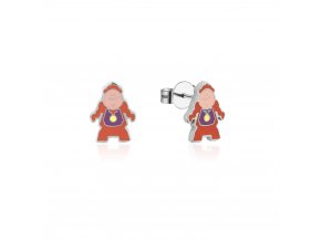 Disney Beauty and the Beast Cogsworth Stainless Steel Couture Kingdom Stud Earrings SPE144