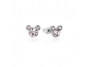 Disney Couture Kingdom Mickey Mouse Birthstone Earrings April SPE024