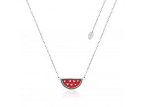 Disney Couture Kingdom Stainless Steel Mickey Mouse Watermelon Necklace SPN130