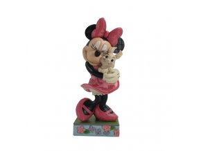 Disney Traditions - Sweet Spring Snuggle (Minnie Mouse Holding Bunny)