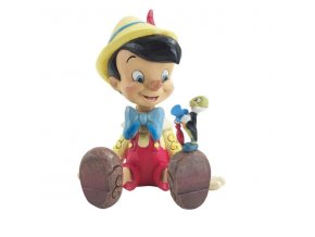 Disney Traditions - Pinocchio and Jiminy Sitting